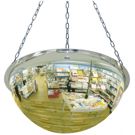 Miroirs de surveillances pour commerces hémisphériques  - 1