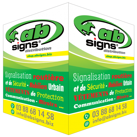 Panneau IMMOBILIER ®AKILUX - Format 120x80 cm Plié en 60x80 cm - Epaisseur 3.5 mm  - 1