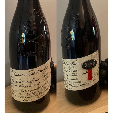 CHATEAU NEUF DU PAPE CARDINALYS ROUGE AOC 2016  - 4