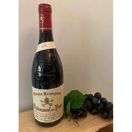 CHATEAU NEUF DU PAPE MAISON TRINTIGNANT ROUGE AOC 2019  - 9