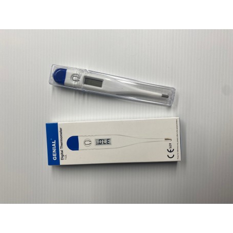 Thermomètre digital médical LCD ultra-rapide blanc GENIAL T12L