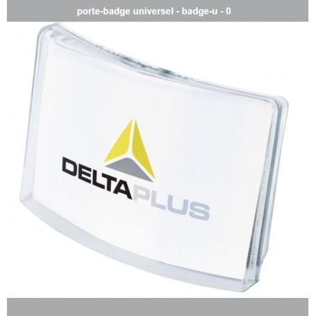 Porte- Badge universel pour casque de chantier Delta Absigns  - 2