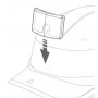 Porte- Badge universel pour casque de chantier Delta Absigns  - 3