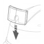 Porte- Badge universel pour casque de chantier Delta Absigns  - 5
