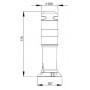 Balise souple de signalisation Cobra socle Absigns  - 8