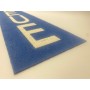 Bande thermocollante préfabriqué Zone Bleue-2m  Lot de 5 pièces  - 5