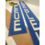 Bande thermocollante préfabriqué Zone Bleue-2m  Lot de 5 pièces  - 7