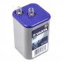 Pile batterie Saline 6V 4R25 - 7.5Ah spéciale longue durée Super Life - Varta 430101111 - contact à ressort - Réf.430
