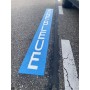 Bande thermocollante préfabriqué Zone Bleue -2m  Lot de 5 pièces  - 12