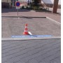 Bande thermocollante préfabriqué Zone Bleue -2m  Lot de 5 pièces  - 16