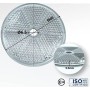 Catadioptre Rond Blanc à visser - Lot de 10 pièces - 1 trou central Diamètre 60 mm  - 9
