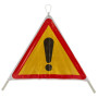 Tripode de signalisation 3 faces pliable AK5 & AK14 -  700 mm - Danger travaux  - 6