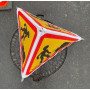 Tripode de signalisation 3 faces pliable AK5 & AK14 -  700 mm - Danger travaux  - 14