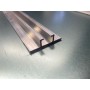 Rail de fixation et de renfort adhésif ou non pour panneau plat - Profil alu canal M8  - 11