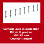 Protection de borne de charge, colonne ou mobiliers urbains tube Diamètre 60 mm  - 13