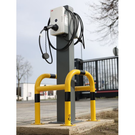 Protection de borne de charge, colonne ou mobiliers urbains tube Diamètre 60 mm  - 14