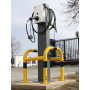 Protection de borne de charge, colonne ou mobiliers urbains tube Diamètre 60 mm  - 14