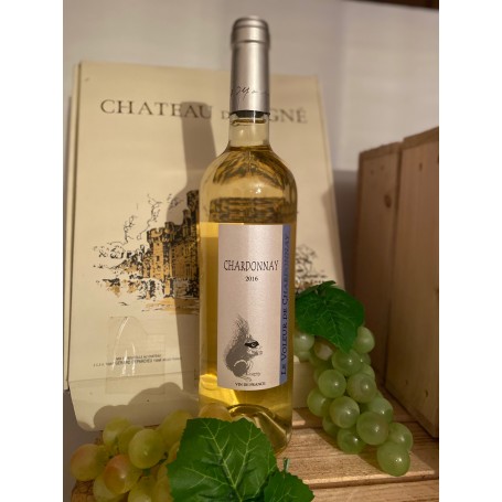 VOLEUR DE CHARDONNAY BLANC 0.75 L 2016 GERARD DEPARDIEU  - 1