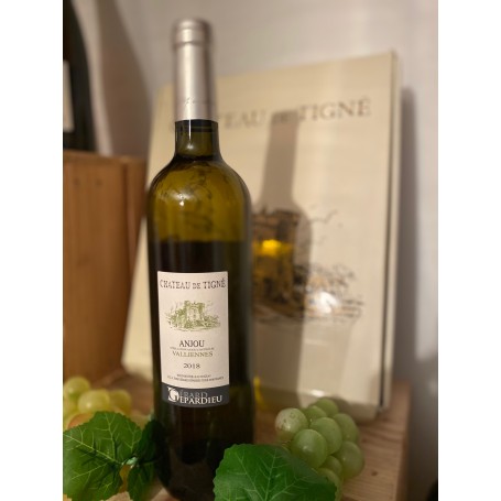 VALLIENNES CUVÉE ANJOU BLANC 0.75 L 2018 GERARD DEPARDIEU  - 1